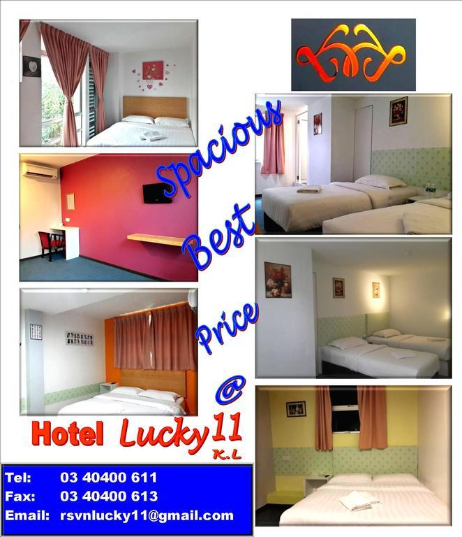 Lucky 11 Hotel Kuala Lumpur Exterior foto